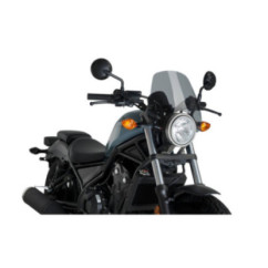 PUIG NAKED NG SPORT SCREEN FOR HONDA CMX500 REBEL 2025 LIGHT SMOKE