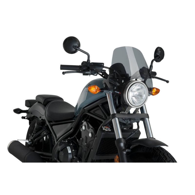Puig Naked NG Sportscheibe fur Honda CMX500 Rebel 2025, leicht getont