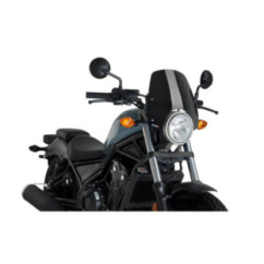 PUIG NAKED NG SPORTSCHEIBE FUR HONDA CMX500 REBEL 2025 SCHWARZ