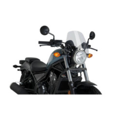 PUIG CUPOLINO NAKED N.G. SPORT PER HONDA CMX500 REBEL 2025 TRASPARENTE