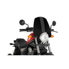 PUIG NAKED NG Touringscheibe fUr Honda CMX500 Rebel 2025, Schwarz
