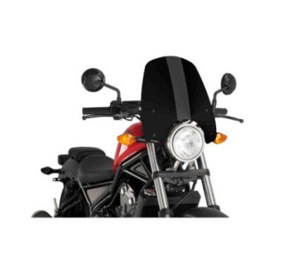 Puig Naked NG Touring-Bildschirm fur Honda CMX500 Rebel 2025, schwarz