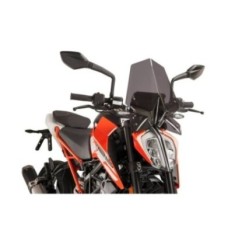 PARABRISAS PUIG NAKED NG SPORT PARA KTM 390 DUKE 17-20 AHUMADO OSCURO