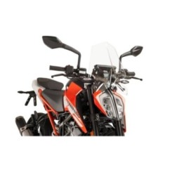 PARABRISAS PUIG NAKED NG SPORT PARA KTM 390 DUKE 17-20 TRANSPARENTE