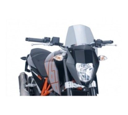 puig cupolino naked ng sport ktm 690 duke 12 19 fume chiaro