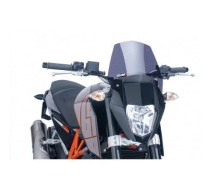 puig cupolino naked ng sport ktm 690 duke r 13 17 fume scuro