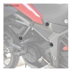 PUIG FRAME CAPS DUCATI MULTISTRADA 1200/S 15-17 BLACK