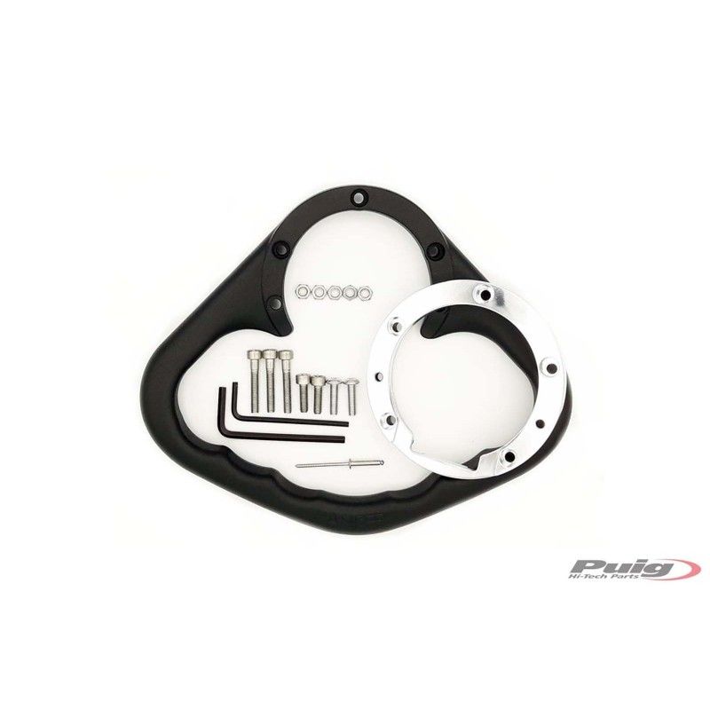 Poignee passager Puig pour Aprilia Tuono V4R 11-14 noire