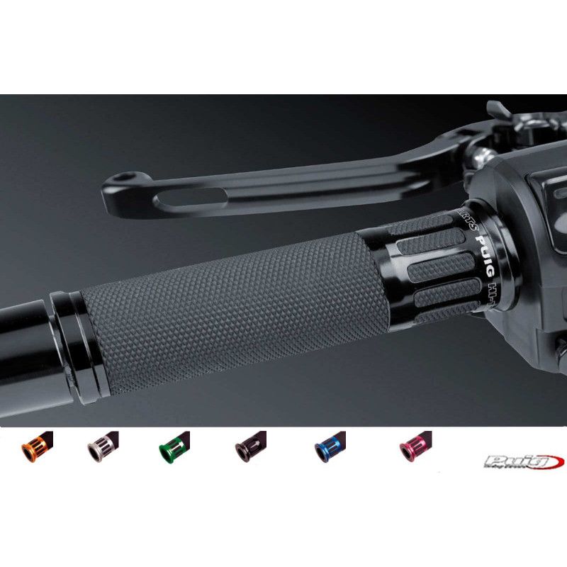 Puig hi-tech racing grips Aprilia Tuono 22-24