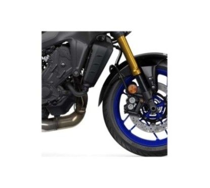 puig estensione parafango anteriore per yamaha mt 09 sp 21 23 nero opaco