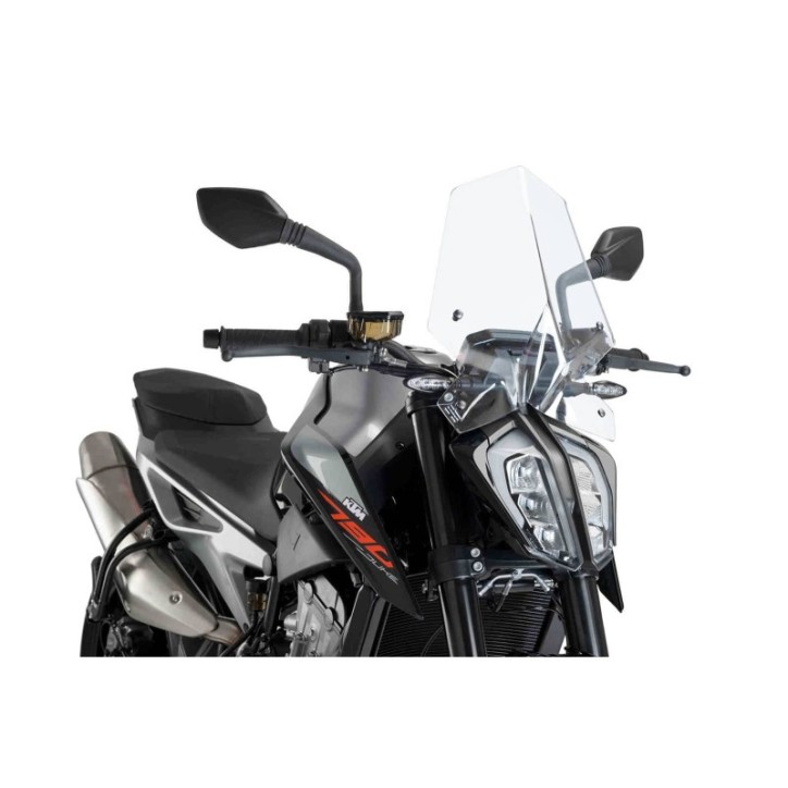 PUIG CUPOLINO NAKED N.G. SPORT KTM 890 DUKE 21-23 TRASPARENTE