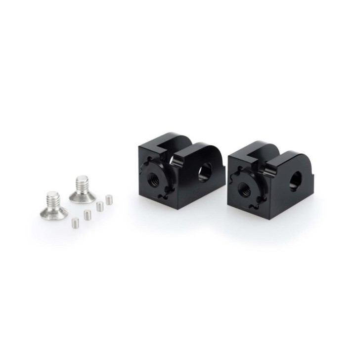 PUIG ADAPTADORES REPOSAPIES CONDUCTOR AJUSTABLE BMW R1200 R 15-18 NEGRO