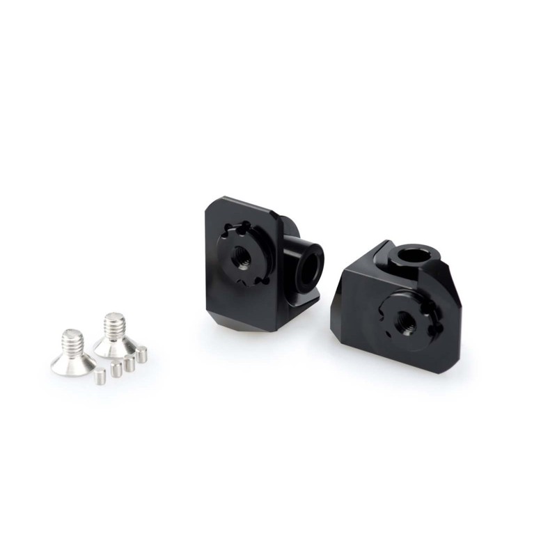 puig adjustable rider pegs adapters for bmw r1200gs rallye 17 18 black