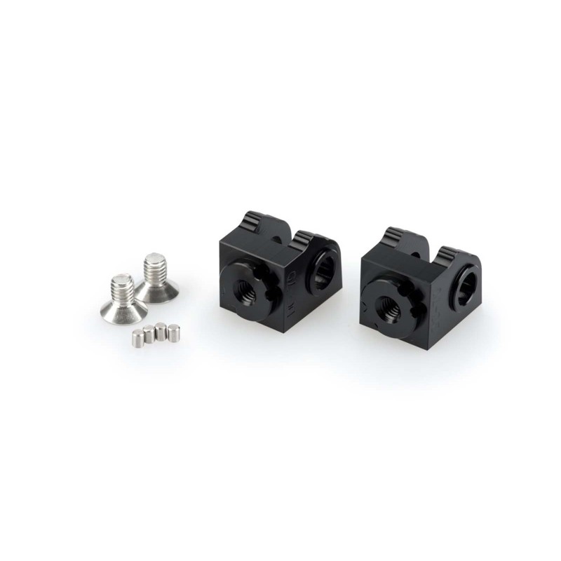 Adaptadores de estriberas ajustables Puig para KTM 1290 R Superduke 20/24 negro