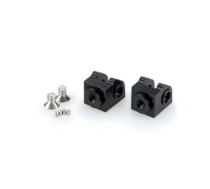 Adaptadores de estriberas ajustables Puig para KTM 1290 R Superduke 20/24 negro