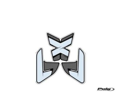 Autocollant de reservoir Puig pour BMW S1000 XR 15-19 noir