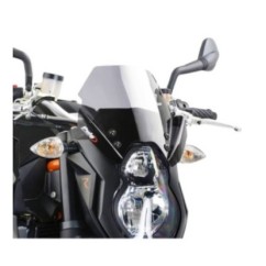 Pare-brise sport Puig Naked NG pour KTM 990 Superduke 07-11, teinte fumEe claire
