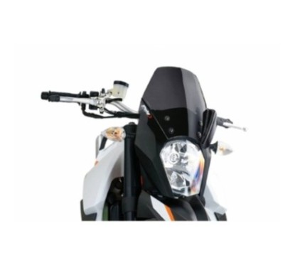 PUIG CUPOLINO NAKED NEW GENERATION SPORT PER KTM 990 SUPERMOTO R 09'-19' FUME SCURO