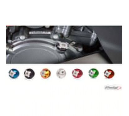 Bouchons d'huile moteur Puig Track pour Honda Transalp 01-03