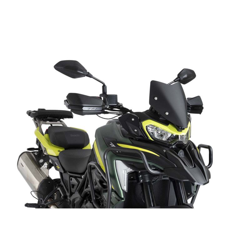 Puig Sport Windschutzscheibe fur Benelli TRK 702 2025 Mattschwarz