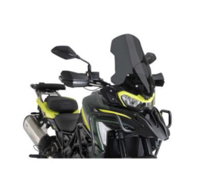 Puig Touring Windshield for Benelli TRK 702 2025 Dark Smoke