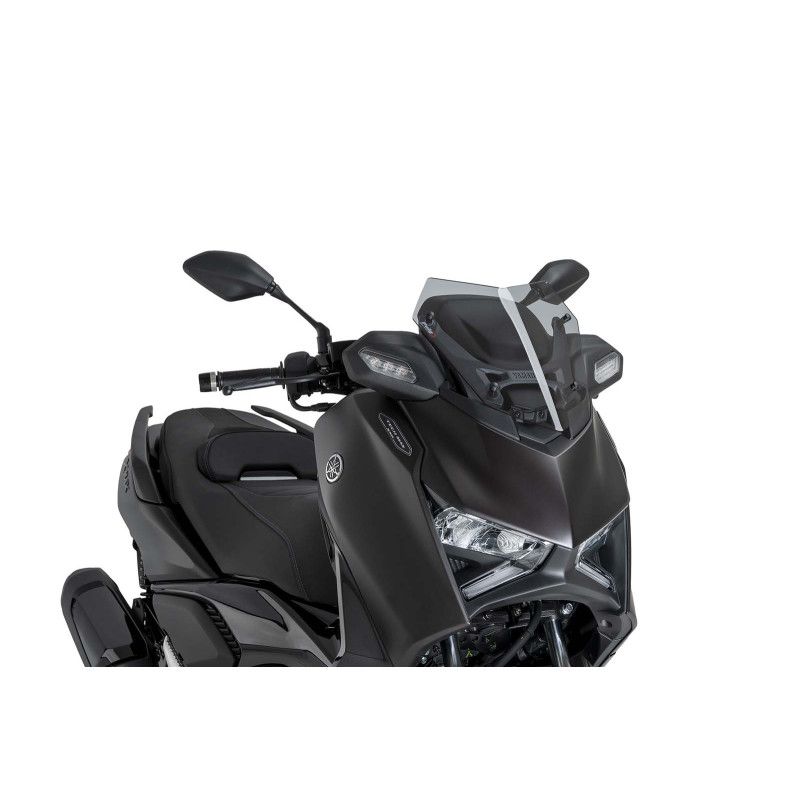 Puig V-Tech Line Sport Windshield for Yamaha X-Max 125 Max Tech 2025 Light Smoke