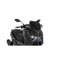PUIG V-TECH LINE SPORT WINDSCREEN FOR YAMAHA X-MAX 125 MAX TECH 2025 DARK SMOKE