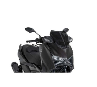 Puig V-Tech Line Sport Windshield for Yamaha X-Max 300 Max Tech 2025 Dark Smoke