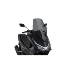 PUIG V-TECH LINE TOURING WINDSCREEN FOR HONDA PCX125 2025 DARK SMOKE