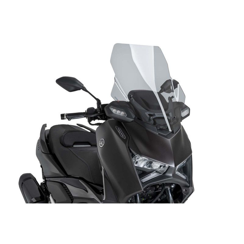 Cupula Puig V-Tech Line Touring para Yamaha X-Max 125 Max Tech 2025 Ahumado Claro