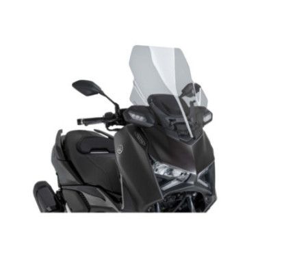 Puig V-Tech Line Touring Windshield for Yamaha X-Max 125 Max Tech 2025 Light Smoke
