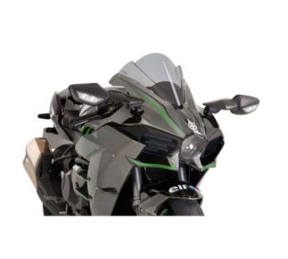 Puig Z-Racing Windshield for Kawasaki Ninja H2 19-20 Light Smoke