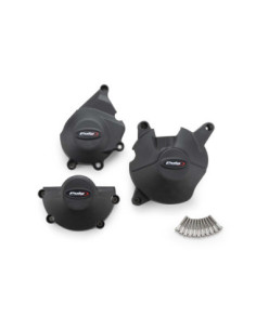Protection Carter Moteur Puig Track pour Honda Cbr600 Rr 24-26 Championship Noir - Accessoires Moto