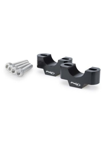 PUIG RISERS PER MANUBRI TRIUMPH TIGER 900 RALLY PRO 24-26 NERO | Puig