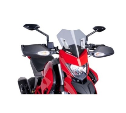 PUIG CUPOLINO NAKED NEW GENERATION SPORT PER DUCATI HYPERMOTARD 821/SP 13-15 FUME CHIARO