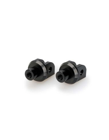 PUIG FIXED DRIVER RESTS ADAPTERS SUZUKI GSX-8TT 2025 BLACK | Puig