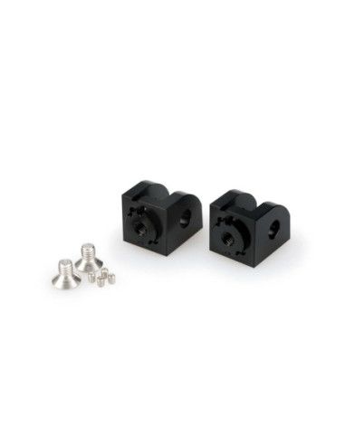 PUIG ADJUSTABLE DRIVER REST ADAPTERS SUZUKI GSX-8TT 2025 BLACK | Puig