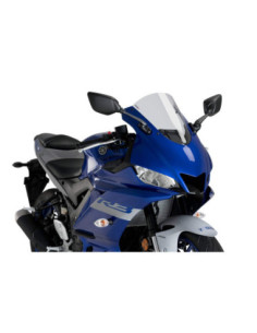 PUIG R-RACER WINDSCREEN YAMAHA YZF-R3 25-26 CLEAR