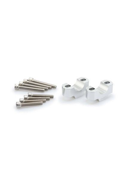 PUIG RISERS PER MANUBRI SUZUKI GSX-8TT 25-26 SILVER-3740P | Puig