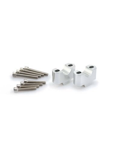 PUIG RISERS PER MANUBRI SUZUKI GSX-8TT 25-26 SILVER-3741P | Puig