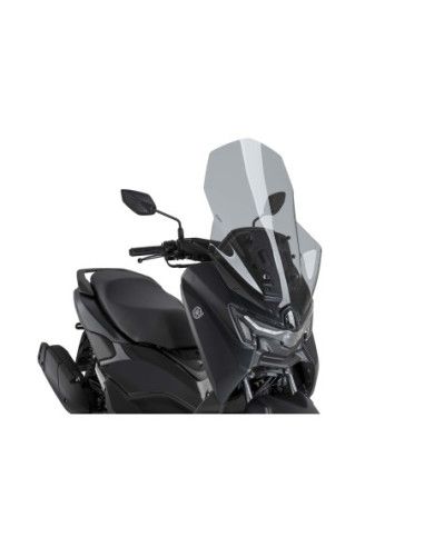 PUIG V-TECH LINE TOURING WINDSCREEN FOR YAMAHA N-MAX 125 2025-26 LIGHT SMOKED | Puig