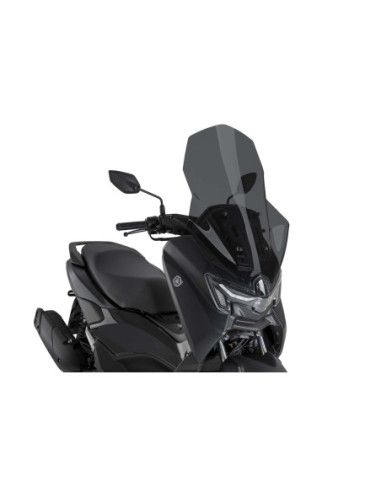 PUIG V-TECH LINE TOURING WINDSCREEN FOR YAMAHA N-MAX 125 2025-26 DARK SMOKE | Puig
