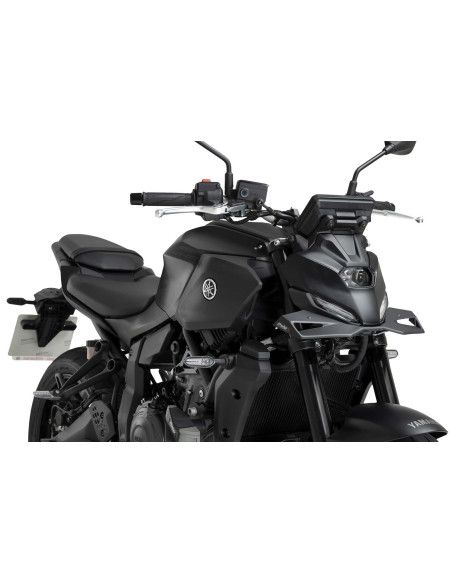 PUIG FRONT SPOILER DOWNFORCE NAKED YAMAHA MT-07 Y-AMT 25-26 OPAQUE WHITE | Puig