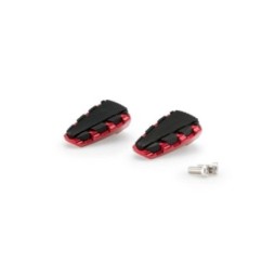 PUIG FOOTPEG TRAIL 2.0 MODEL COLOR RED - Dimensions: 86x52 mm. Weight: 130 g. - COD. 20853R - FOOTRESTS CANNOT