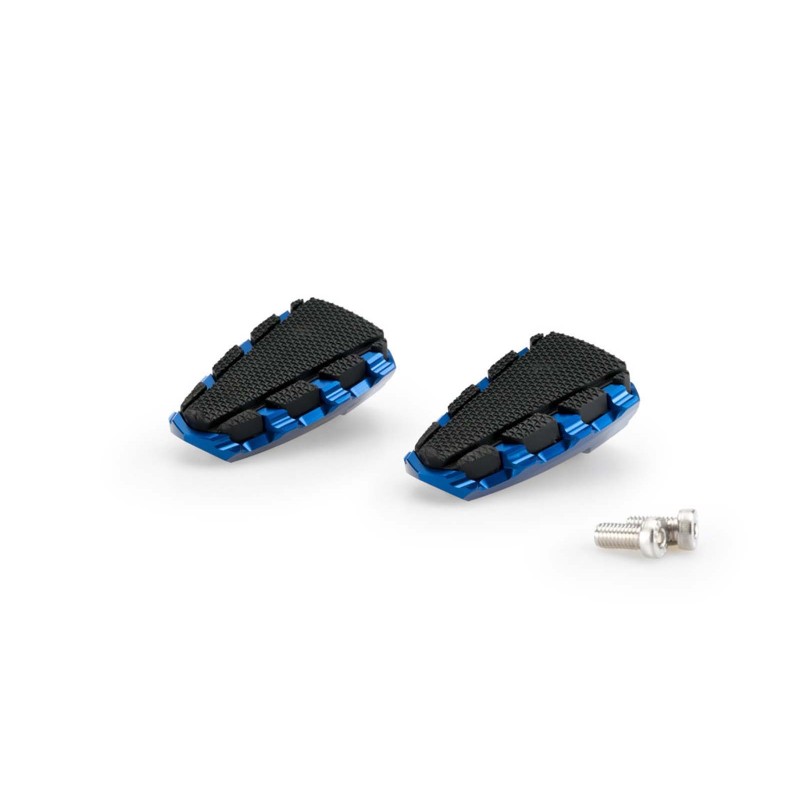 PUIG FOOTPEG TRAIL 2.0 MODEL COLOR BLUE - Dimensions: 86x52 mm. Weight: 130 g. - COD. 20853A - FOOTRESTS CANNOT