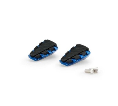PUIG FOOTPEG TRAIL 2.0 MODEL COLOR BLUE - Dimensions: 86x52 mm. Weight: 130 g. - COD. 20853A - FOOTRESTS CANNOT