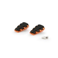 PUIG FOOTPEG TRAIL 2.0 MODEL COLOR ORANGE - Dimensions: 86x52 mm. Weight: 130 g. - COD. 20853T - THE FOOTRESTS NOT