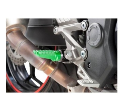 PUIG FOOTPEGS RACING MODEL COLOR GREEN - Dimensions: 72x27 mm. Weight: 90 g - 6301V