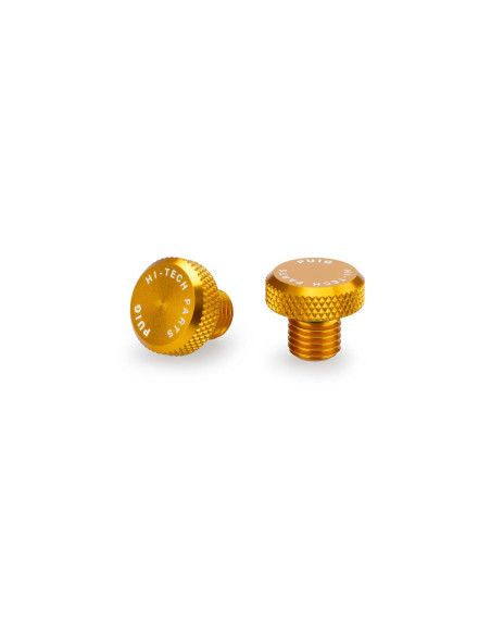 Puig mirror hole screw cap M10/125 gold color