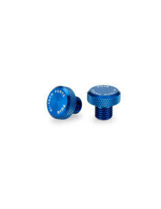 Bouchon a vis Puig pour trou de retroviseur M10/125 couleur bleu